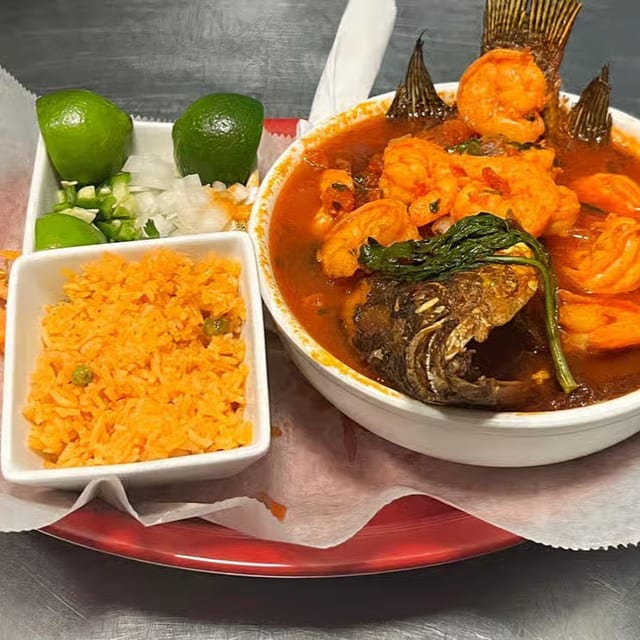 Caldo De Mojarra.